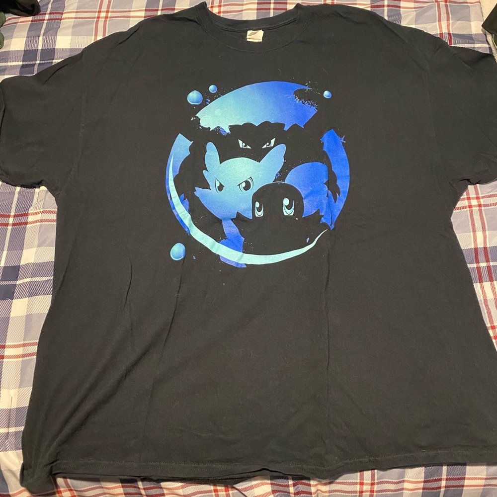 Pokémon squirtle wartortle blastoise evolution tshirt